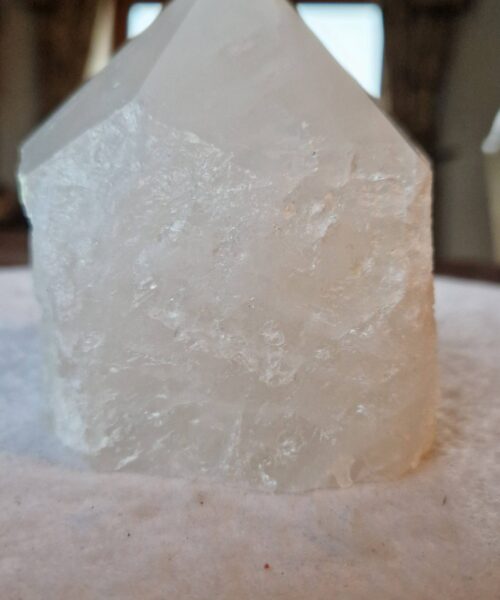 Large Clear Quartz White Crystal 8 Quartz Tower Points Polished Tip Gemstones Natural 1.142g H10.5xW9xD9cm - Image 4