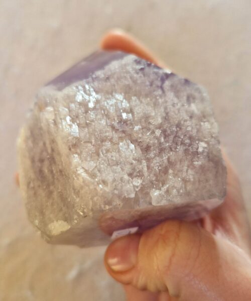 Large Premium Amethyst Quartz Purple 20 Crystal Quartz Point Tower 451g H8xW7xD6.5cm - Image 7