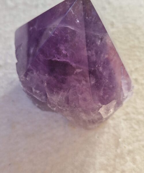 Large Premium Amethyst Quartz Purple 27 Crystal Quartz Point Tower 518g H8.5xW7.5xD6cm - Image 7