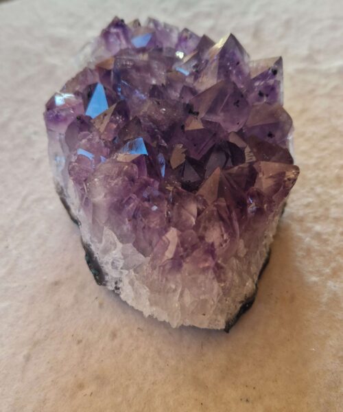 Large Premium High Grade Amethyst Raw Druzy Cluster Piece 35 - 792g H6xW12xD9cm - Image 3