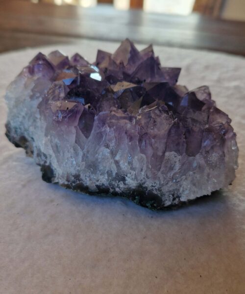 Large Premium High Grade Amethyst Raw Druzy Cluster Piece 35 - 792g H6xW12xD9cm - Image 8