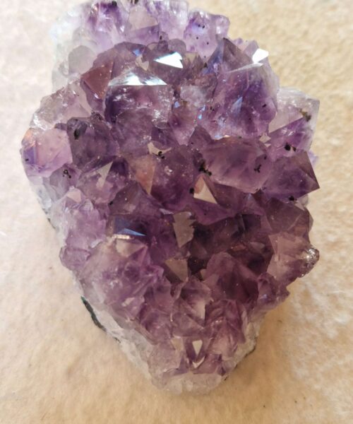 Large Premium High Grade Amethyst Raw Druzy Cluster Piece 35 - 792g H6xW12xD9cm