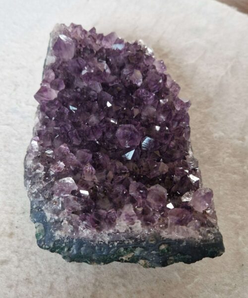 Large Premium High Grade Amethyst Raw Druzy Cluster Piece 42 - 866g H5xW15.5xD10cm