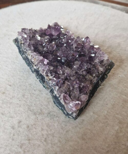 Large Premium High Grade Amethyst Raw Druzy Cluster Piece 44 - 523g H4xW14xD8.5cm - Image 6