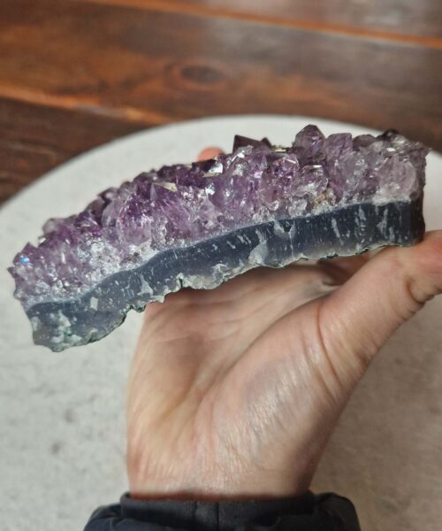 Large Premium High Grade Amethyst Raw Druzy Cluster Piece 50 - 782g H4xW13.5xD13cm - Image 10