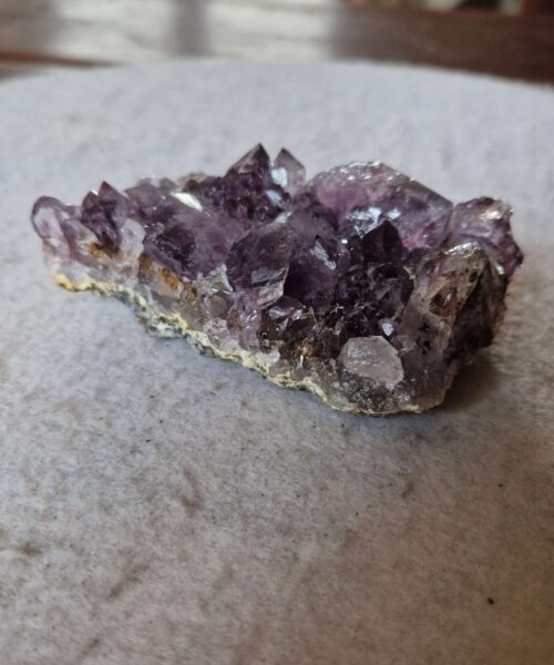 Alternative view of Premium High Grade Amethyst Druzy Cluster Piece 55 - 238g H3xW9xD7xcm
