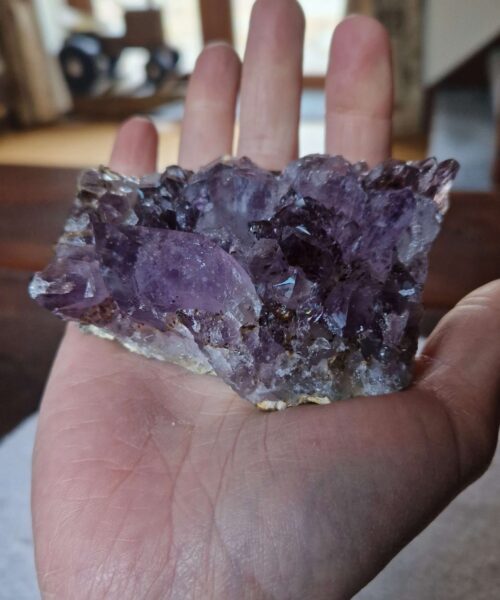 Premium High Grade Amethyst Druzy Cluster Piece 55 - 238g H3xW9xD7xcm - Image 6