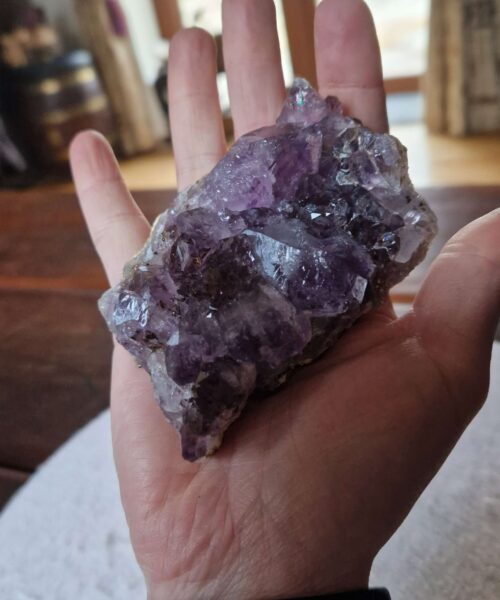 Premium High Grade Amethyst Druzy Cluster Piece 55 - 238g H3xW9xD7xcm - Image 9