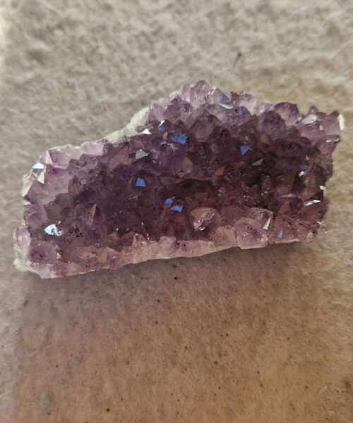 Premium High Grade Amethyst Druzy Cluster Piece 58 - 221g H3xW11xD5.5cm - Image 5