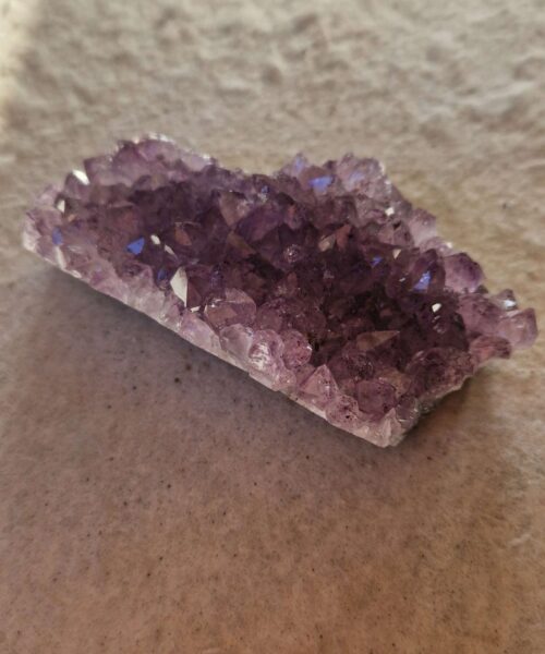Premium High Grade Amethyst Druzy Cluster Piece 58 - 221g H3xW11xD5.5cm - Image 6