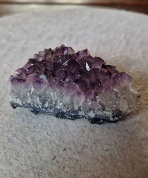 Alternative view of Premium High Grade Amethyst Druzy Cluster Piece 62 - 241g H4xW9xD5cm