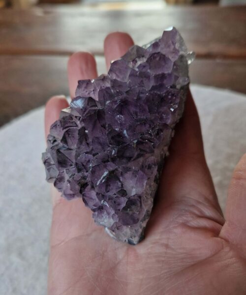Premium High Grade Amethyst Druzy Cluster Piece 62 - 241g H4xW9xD5cm - Image 7