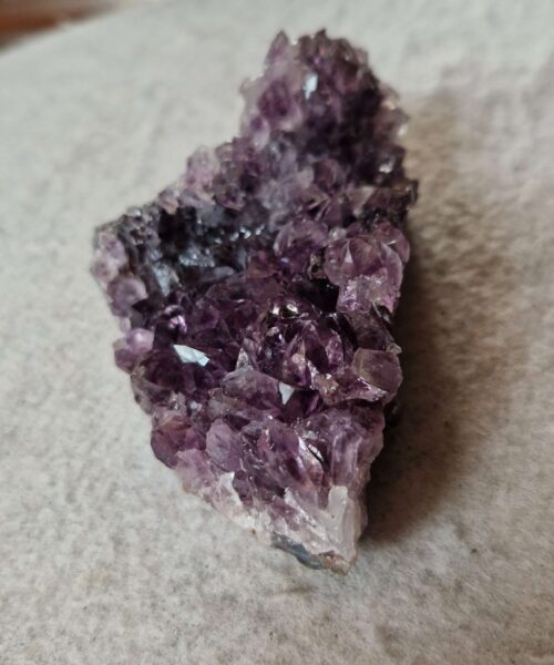 Premium High Grade Amethyst Druzy Cluster Piece 63 - 217g H4.5xW11xD6cm
