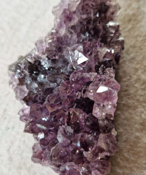 Premium High Grade Amethyst Druzy Cluster Piece 63 - 217g H4.5xW11xD6cm - Image 8