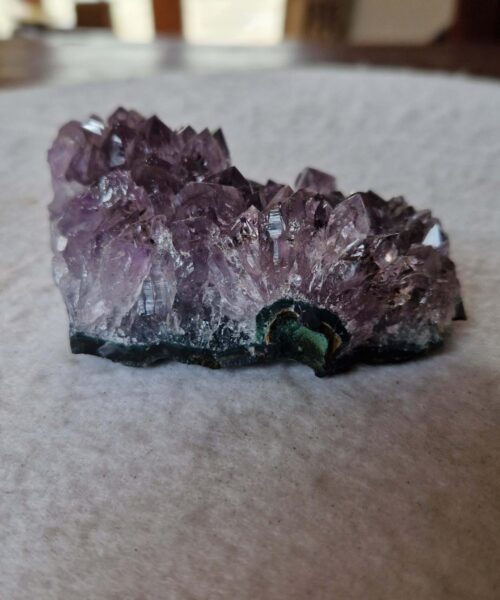 Alternative view of Premium High Grade Amethyst Druzy Cluster Piece 64 - 255g H4xW9xD6cm