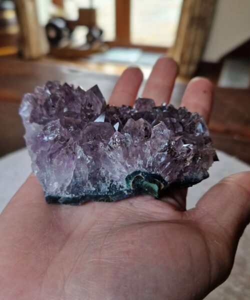 Premium High Grade Amethyst Druzy Cluster Piece 64 - 255g H4xW9xD6cm - Image 7