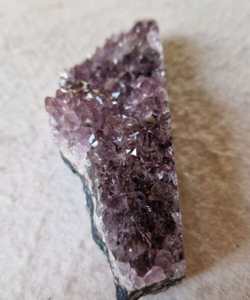 Premium High Grade Amethyst Druzy Cluster Piece 65 - 262g H3xW13xD5cm - Image 3