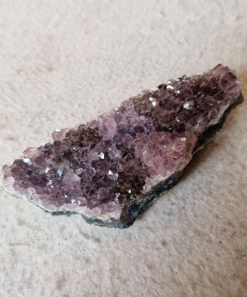 Premium High Grade Amethyst Druzy Cluster Piece 65 - 262g H3xW13xD5cm - Image 6