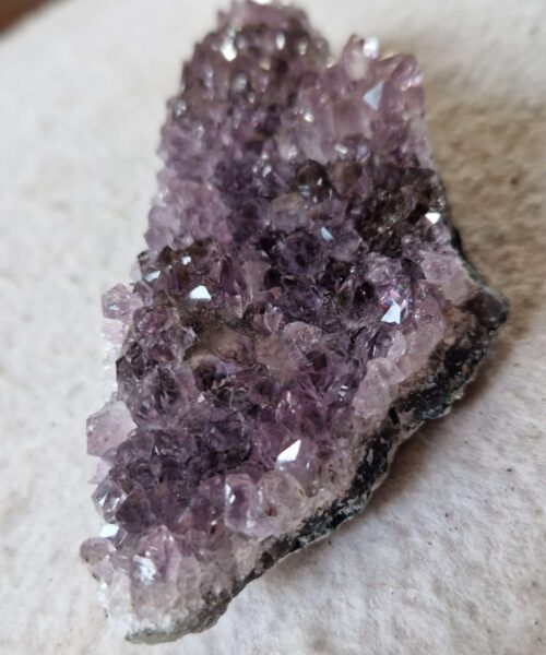 Premium High Grade Amethyst Druzy Cluster Piece 65 - 262g H3xW13xD5cm