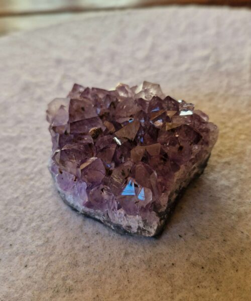 Premium High Grade Amethyst Druzy Cluster Piece 68 - 193g H3xW7xD5.5cm - Image 3