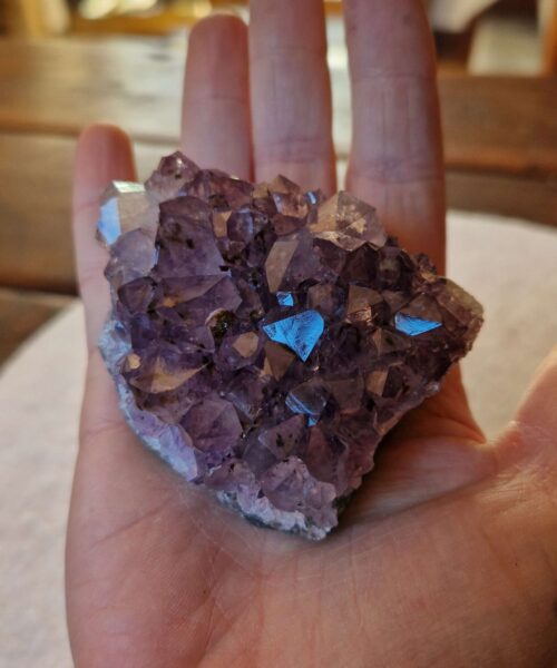 Premium High Grade Amethyst Druzy Cluster Piece 68 - 193g H3xW7xD5.5cm - Image 6