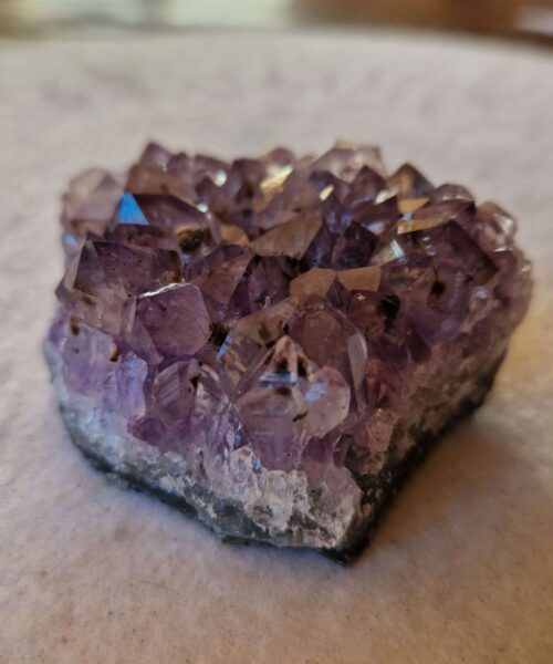 Premium High Grade Amethyst Druzy Cluster Piece 68 - 193g H3xW7xD5.5cm - Image 8