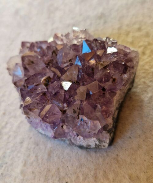 Premium High Grade Amethyst Druzy Cluster Piece 68 - 193g H3xW7xD5.5cm