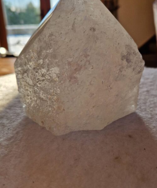 Large Clear Quartz White Crystal 16 Quartz Tower Points Polished Tip Gemstones Natural 1.207g H11.5xW11.5xD9.5cm