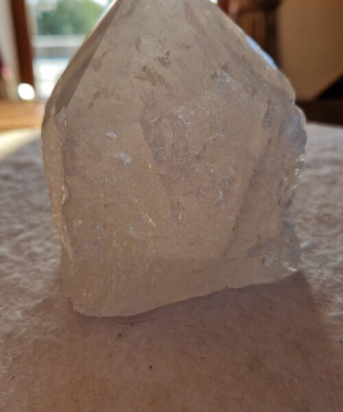Large Clear Quartz White Crystal 17 Quartz Tower Points Polished Tip Gemstones Natural 1.229g H11xW10xD9cm - Image 3