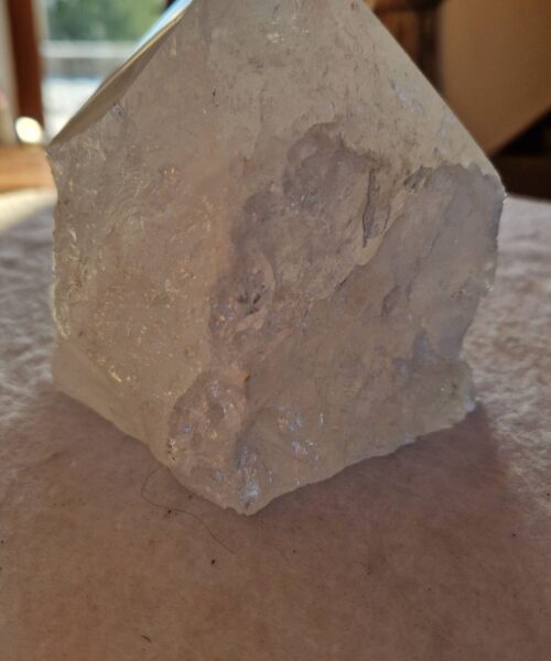 Large Clear Quartz White Crystal 17 Quartz Tower Points Polished Tip Gemstones Natural 1.229g H11xW10xD9cm - Image 4