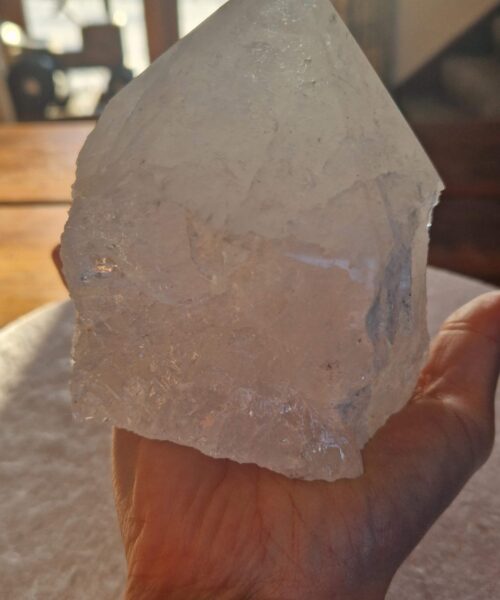 Large Clear Quartz White Crystal 17 Quartz Tower Points Polished Tip Gemstones Natural 1.229g H11xW10xD9cm - Image 7