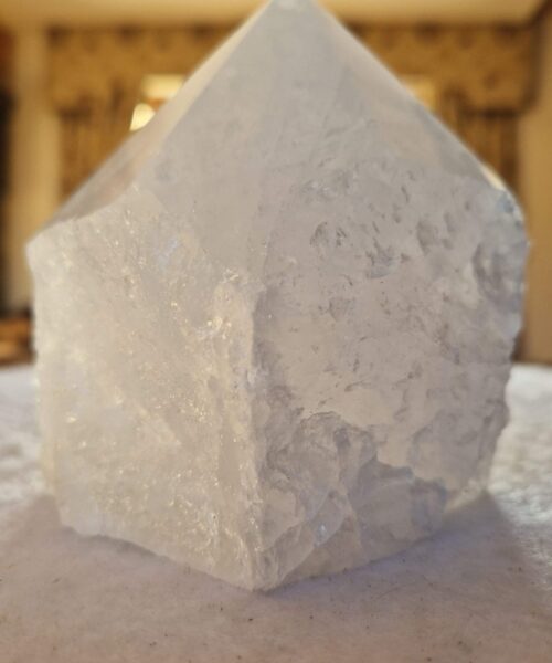 Large Clear Quartz White Crystal 20 Quartz Tower Points Polished Tip Gemstones Natural 992g H11xW11xD9.5cm - Image 9