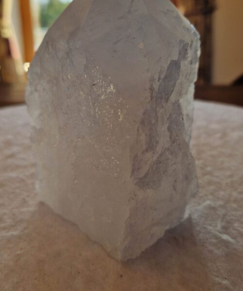 Large Clear Quartz White Crystal 21 Quartz Tower Points Polished Tip Gemstones Natural 1.041g H12.5xW8.5xD7cm - Image 4