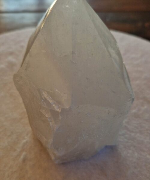 Large Clear Quartz White Crystal 22 Quartz Tower Points Polished Tip Gemstones Natural 1.295g H13xW9.5xD8.5cm - Image 4