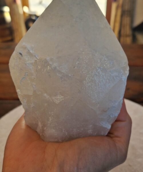 Large Clear Quartz White Crystal 22 Quartz Tower Points Polished Tip Gemstones Natural 1.295g H13xW9.5xD8.5cm - Image 6