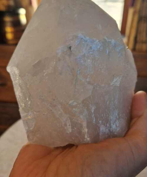 Large Clear Quartz White Crystal 22 Quartz Tower Points Polished Tip Gemstones Natural 1.295g H13xW9.5xD8.5cm - Image 7