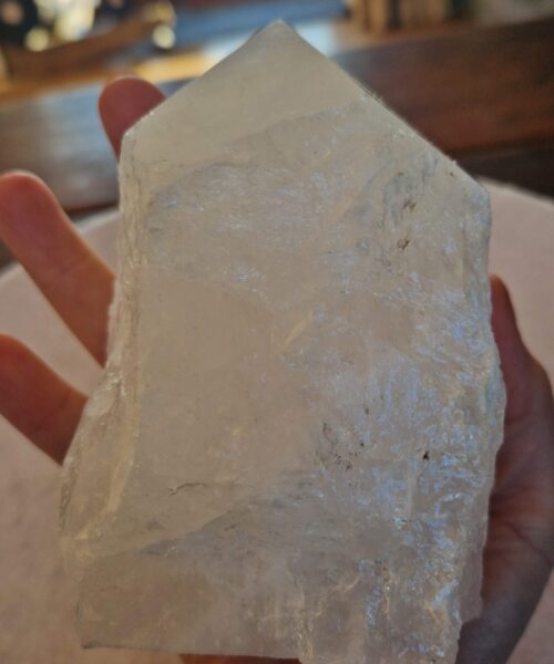 Large Clear Quartz White Crystal 21 Quartz Tower Points Polished Tip Gemstones Natural 1.041g H12.5xW8.5xD7cm - Image 8