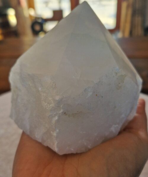 Large Clear Quartz White Crystal 23 Quartz Tower Points Polished Tip Gemstones Natural 1.041g H10xW9.5xD8cm - Image 6