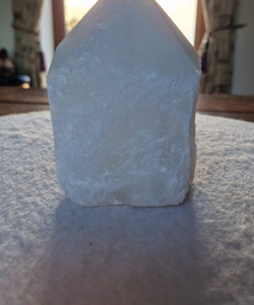 Large Clear Quartz White Crystal 24 Quartz Tower Points Polished Tip Gemstones Natural 1.124g H11.5xW8.5xD7cm - Image 3