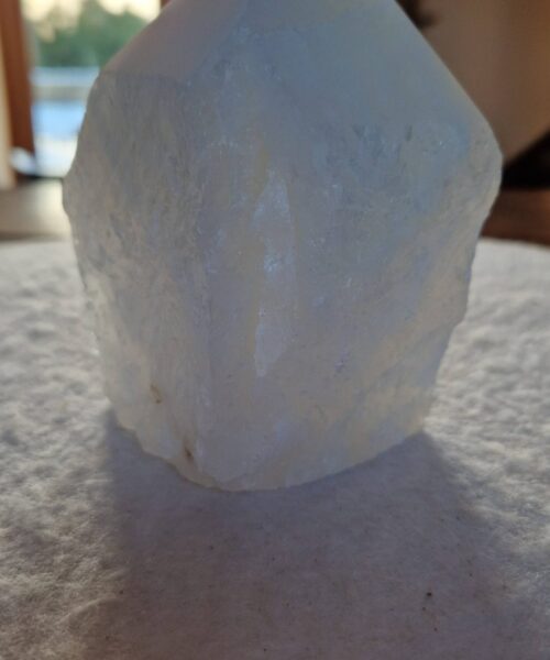Large Clear Quartz White Crystal 25 Quartz Tower Points Polished Tip Gemstones Natural 1.025g H12xW8xD8cm