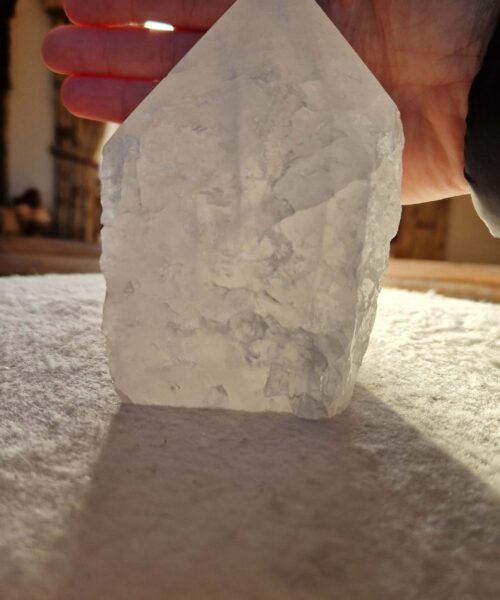 Large Clear Quartz White Crystal 26 Quartz Tower Points Polished Tip Gemstones Natural 924g H12xW7.5xD6cm - Image 7