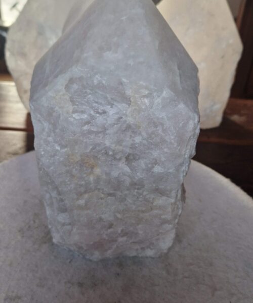 HUGE Extra Large Tall Point 24 Premium Rose Quartz Pink Crystal Quartz 6083g H25xW15xD13cm - Image 5