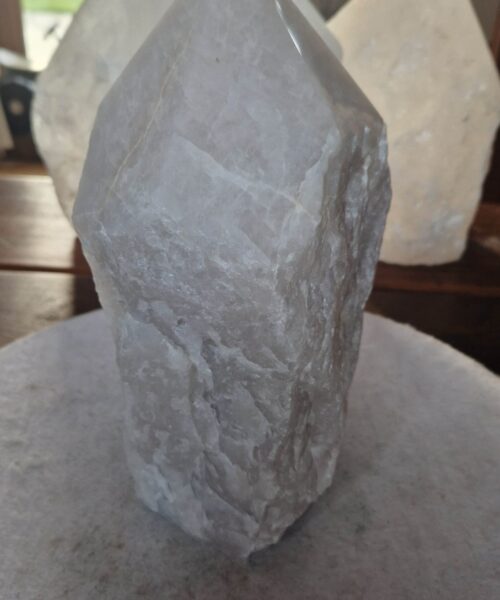 HUGE Extra Large Tall Point 24 Premium Rose Quartz Pink Crystal Quartz 6083g H25xW15xD13cm - Image 6