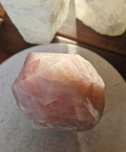 HUGE Extra Large Tall Point 25 Premium Rose Quartz Pink Crystal Quartz 5137g H24xW16xD11cm - Image 8