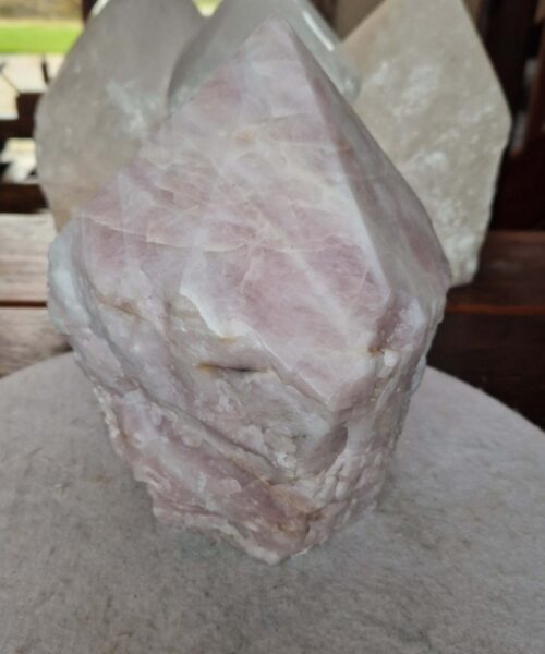 HUGE Extra Large Tall Point 28 Premium Rose Quartz Pink Crystal Quartz 7087g H23xW16xD15cm - Image 4