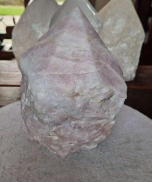 HUGE Extra Large Tall Point 28 Premium Rose Quartz Pink Crystal Quartz 7087g H23xW16xD15cm - Image 5