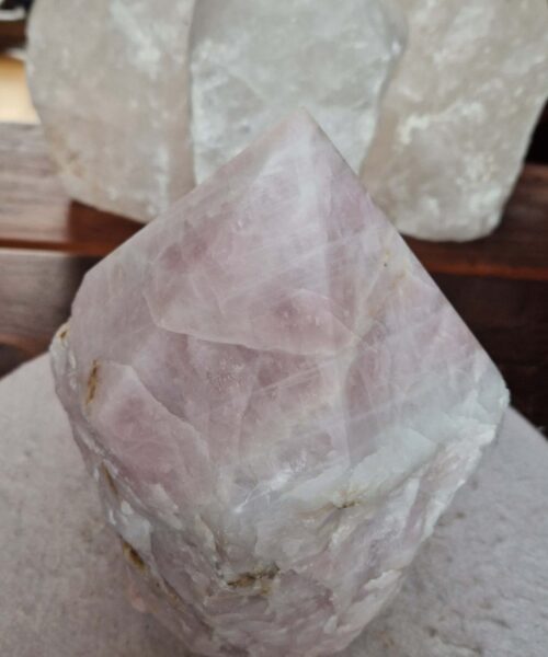 HUGE Extra Large Tall Point 28 Premium Rose Quartz Pink Crystal Quartz 7087g H23xW16xD15cm - Image 7