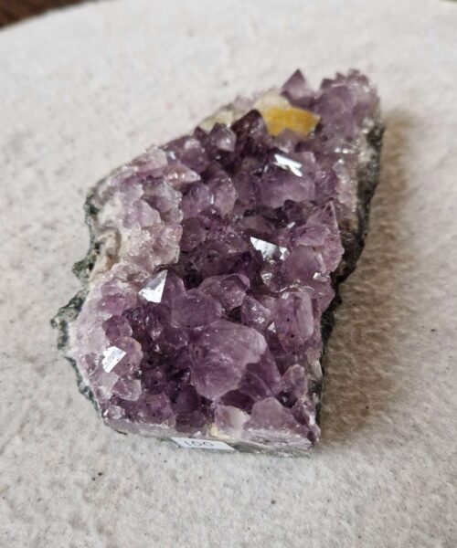 Premium High Grade Amethyst Druzy Cluster Piece 100 - 515g H3.5xW13.5xD8.5cm - Image 4