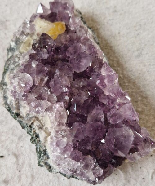 Premium High Grade Amethyst Druzy Cluster Piece 100 - 515g H3.5xW13.5xD8.5cm - Image 8