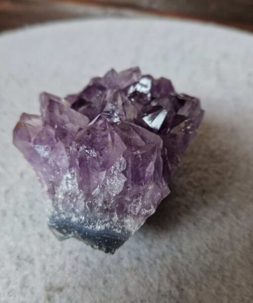 Premium High Grade Amethyst Druzy Cluster Piece 104 - 437g H5.5xW9.5xD7cm - Image 4